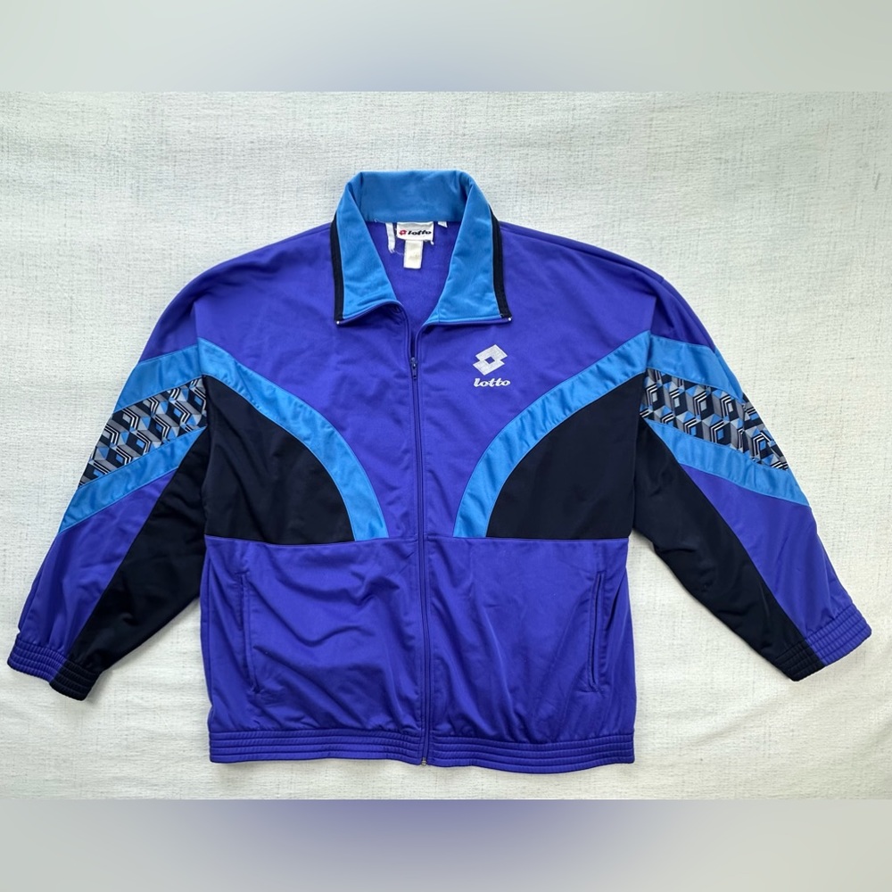 Vintage 90s Lotto Track Jacket size xxl